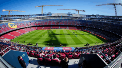After more than two years, Barcelona returns to play at Camp Nou