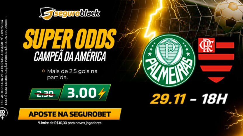 SeguroBet activates SeguroBlack campaign with Super Odds for the Libertadores final