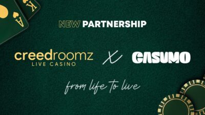 CreedRoomz announces strategic partnership with Casumo
