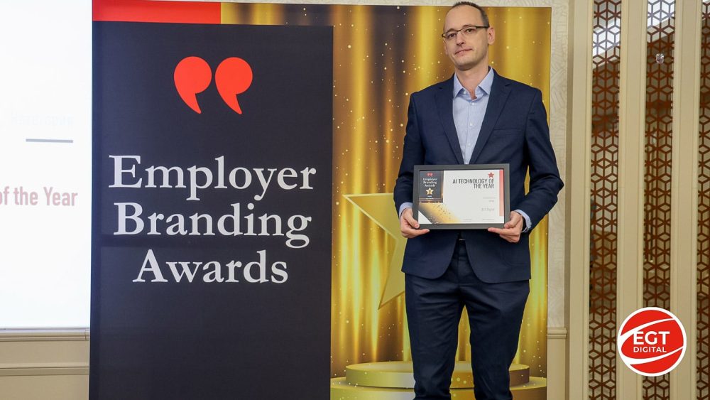EGT Digital wins award for AI assistant in Employer Branding 2026 in Sofia