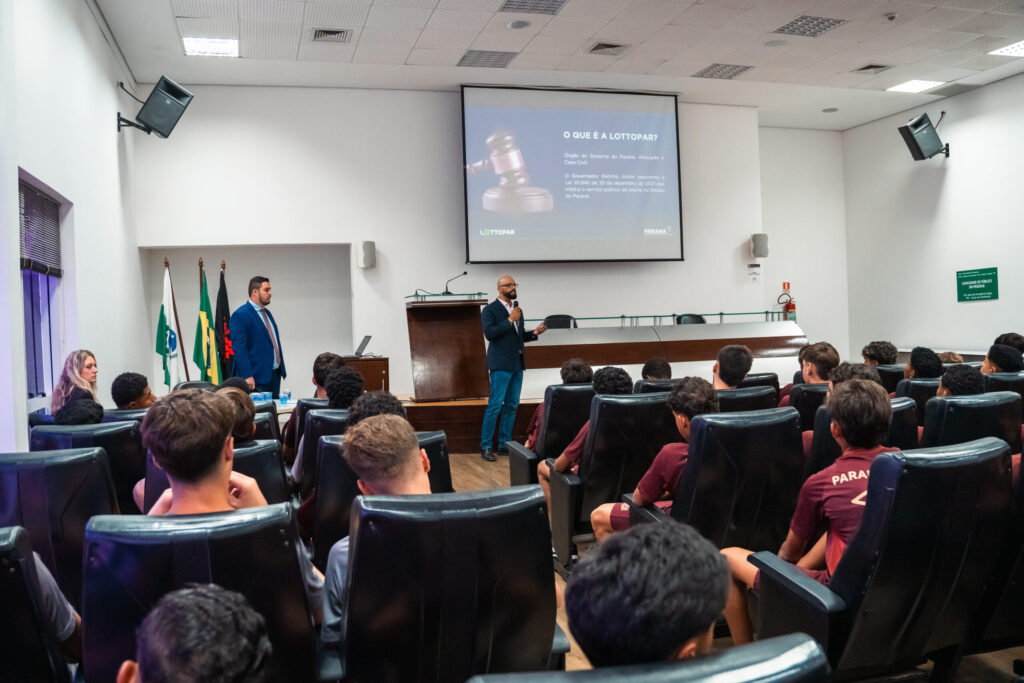 Lottopar carries out a new training cycle on sporting integrity for Athletico Paranaense athletes