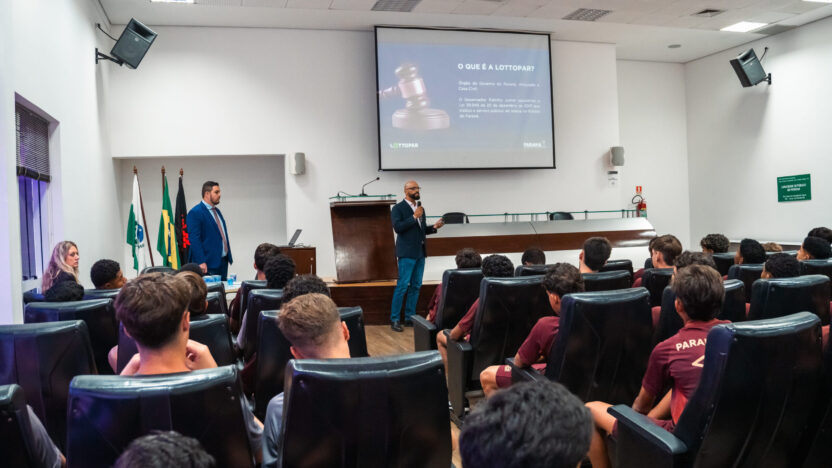 Lottopar carries out a new training cycle on sporting integrity for Athletico Paranaense athletes