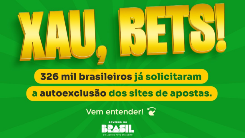 More than 326 thousand Brazilians close Bets accounts, says government